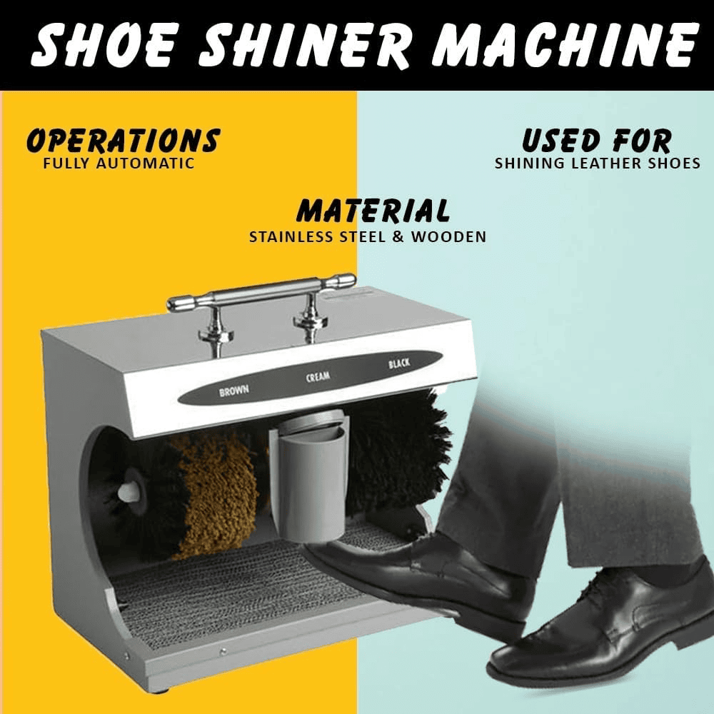 Shoe Shine Machine: Professional Image Shoe Shine Machine: Professional Image