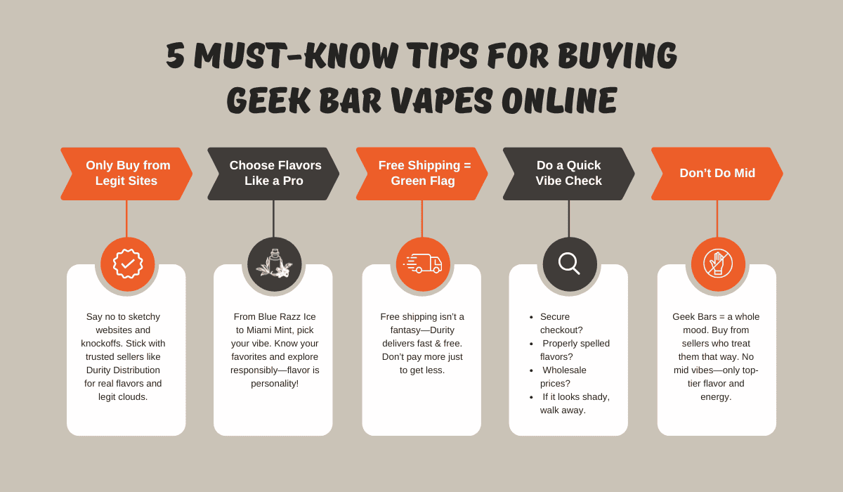 5 must known tips for buying geek bar