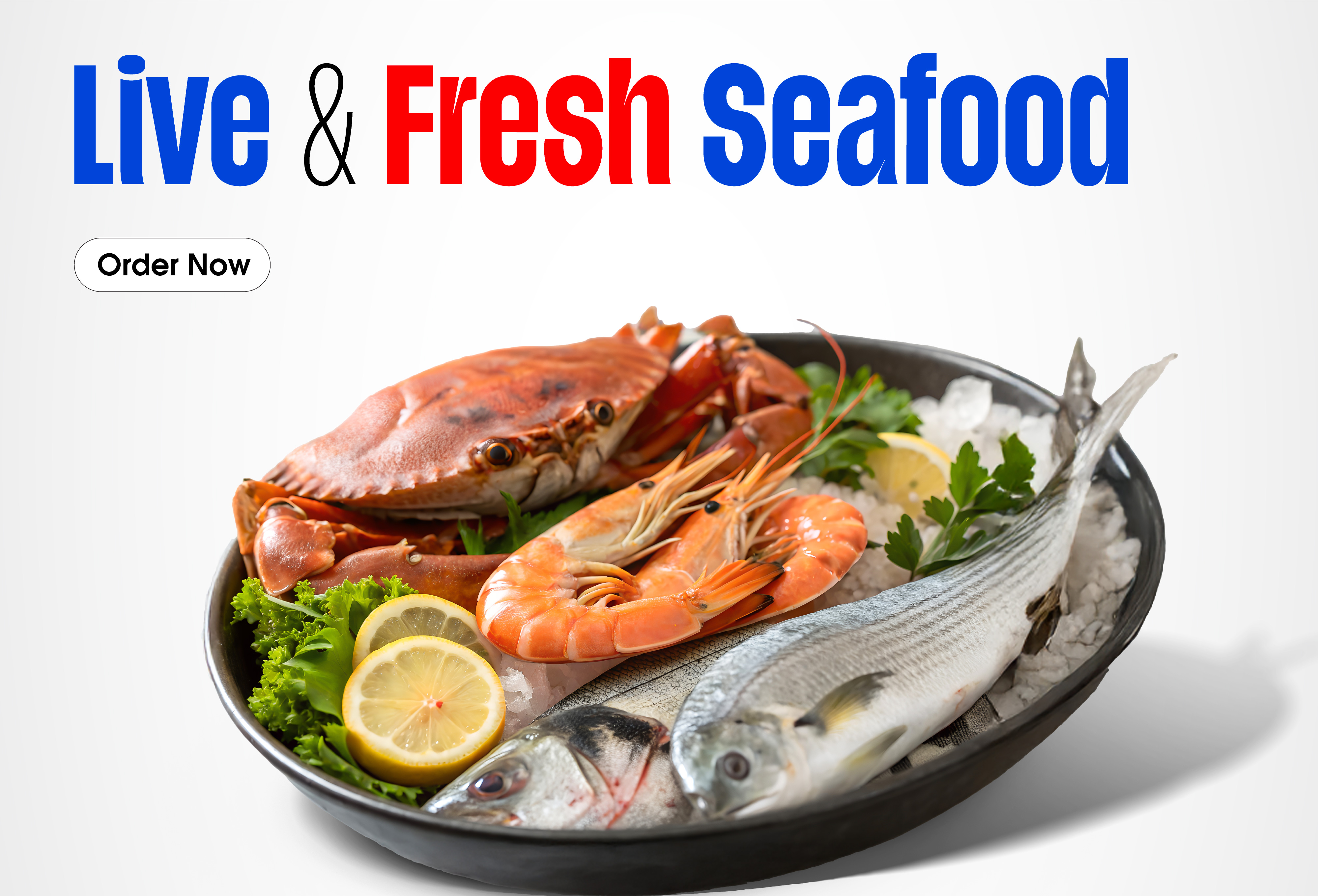 Fresh seafood