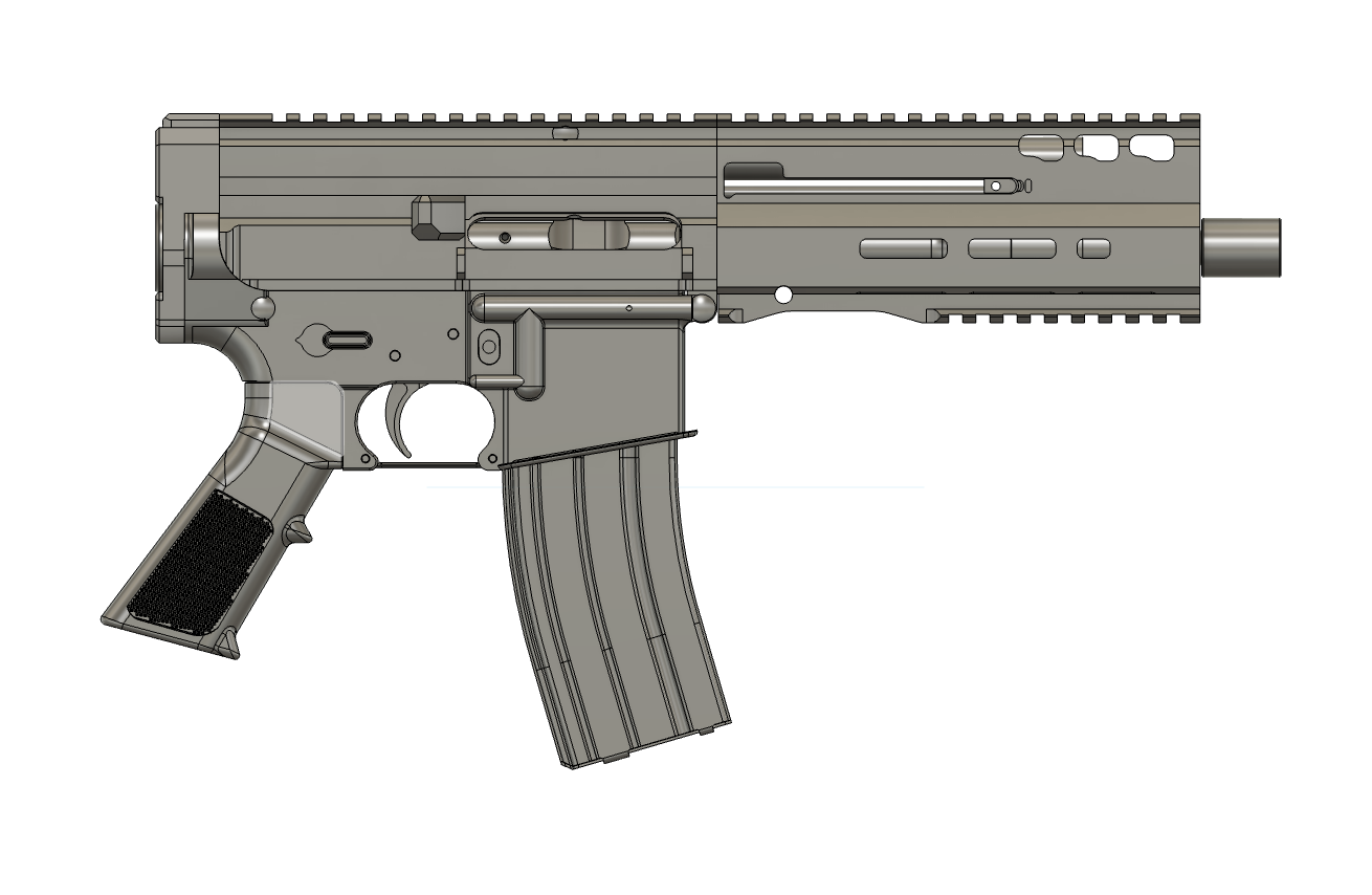 Blecher Mongoose Braceless without Flash Hider Compliant