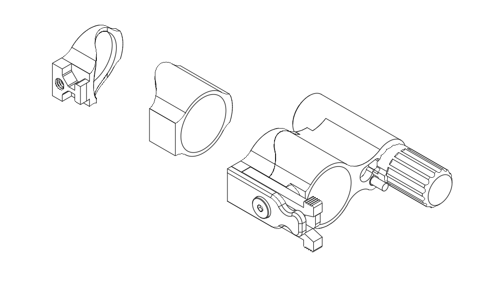 Adjustable Gas Block Quick Release with Indexing Tool