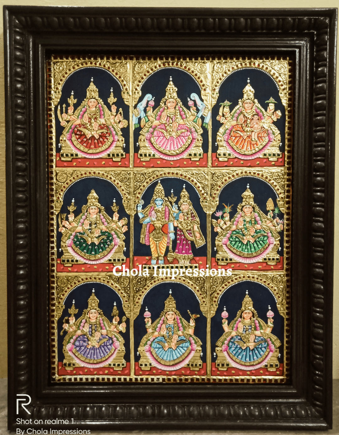 Lakshmi Tanjore Painting Lakshmi Tanjore Painting