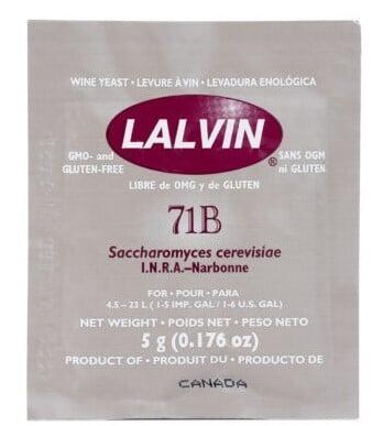 71B 1122 Wine Yeast Packet 71B 1122 Wine Yeast Packet