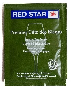Cotes des Blancs Yeast Packet Cotes des Blancs Yeast Packet
