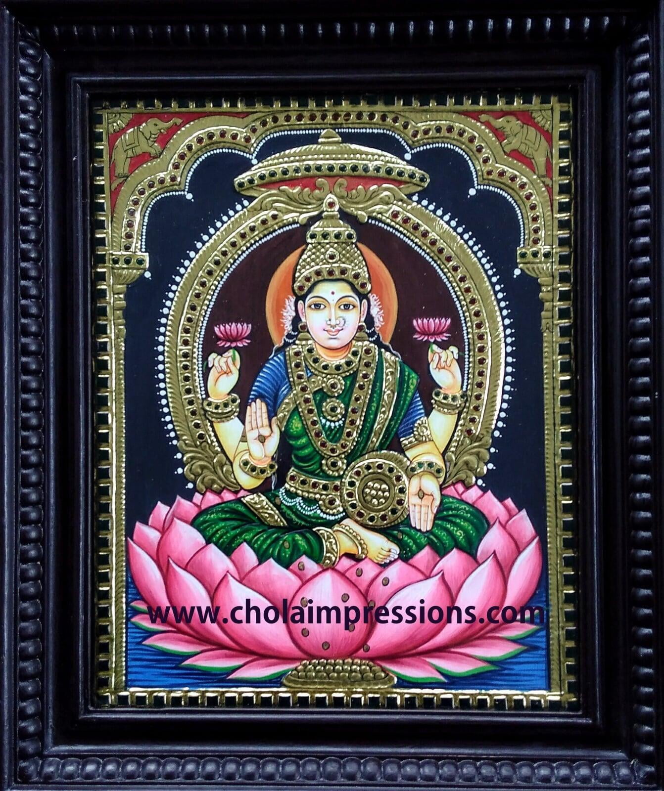 Lakshmi Tanjore Painting Lakshmi Tanjore Painting