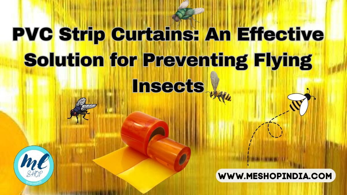 PVC Strip Curtains for Anti-Insect Workplace