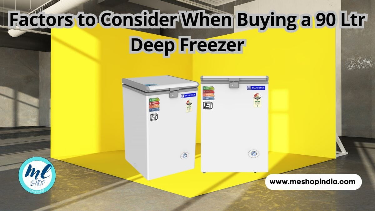 90 Ltr Deep Freezers