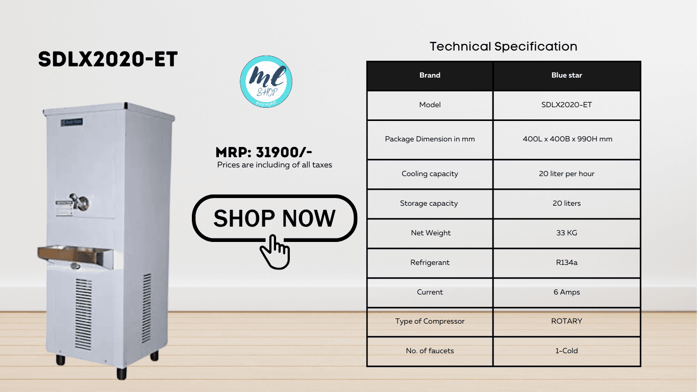 20 liter water cooler