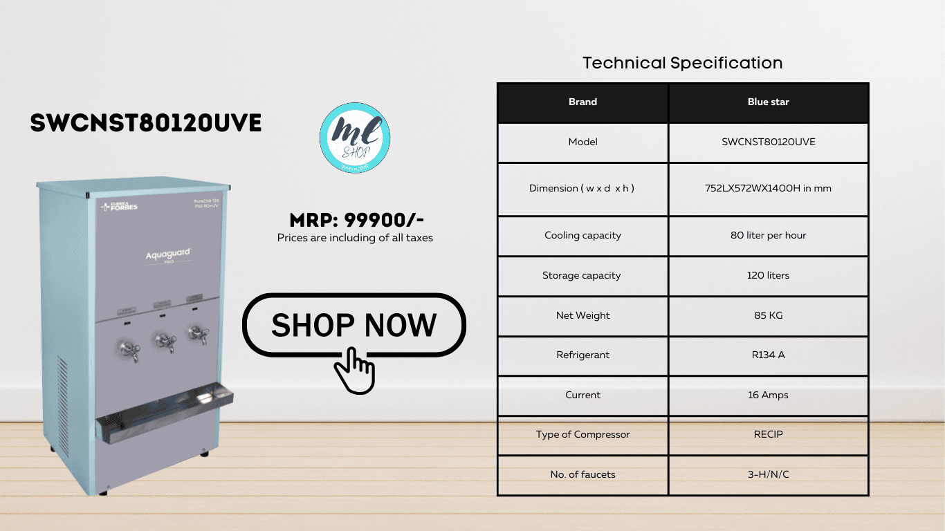 Water Cooler with Inbuilt Water Purifier