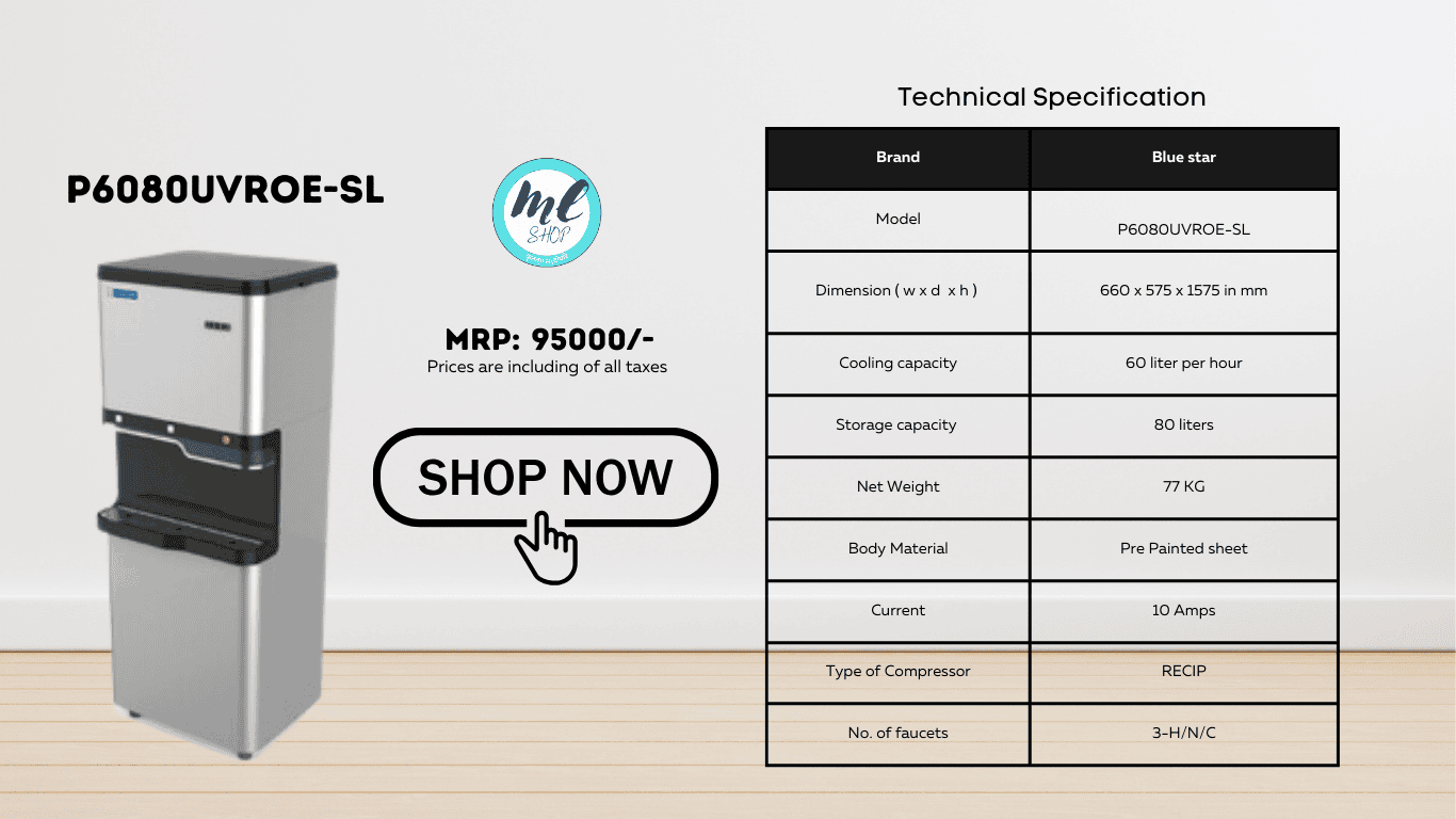 Water Cooler with Inbuilt Water Purifier