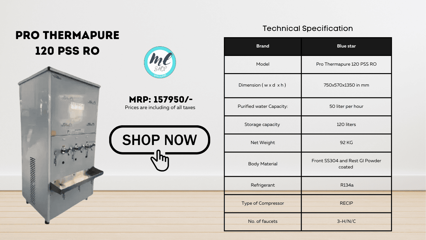 Water Cooler with Inbuilt Water Purifier
