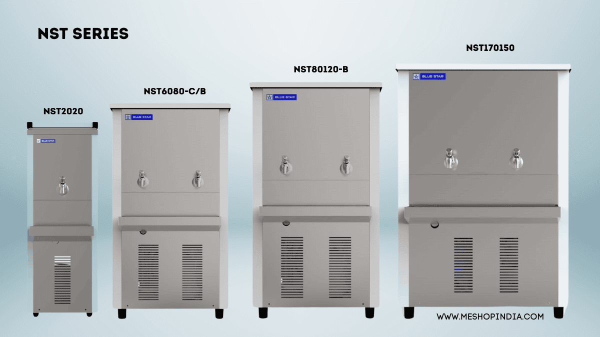 Blue star nst series water cooler in hospital at Ghaziabad