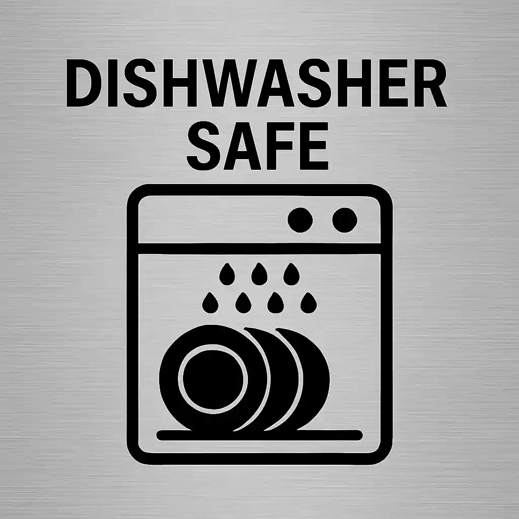100% Dishwasher safe feature