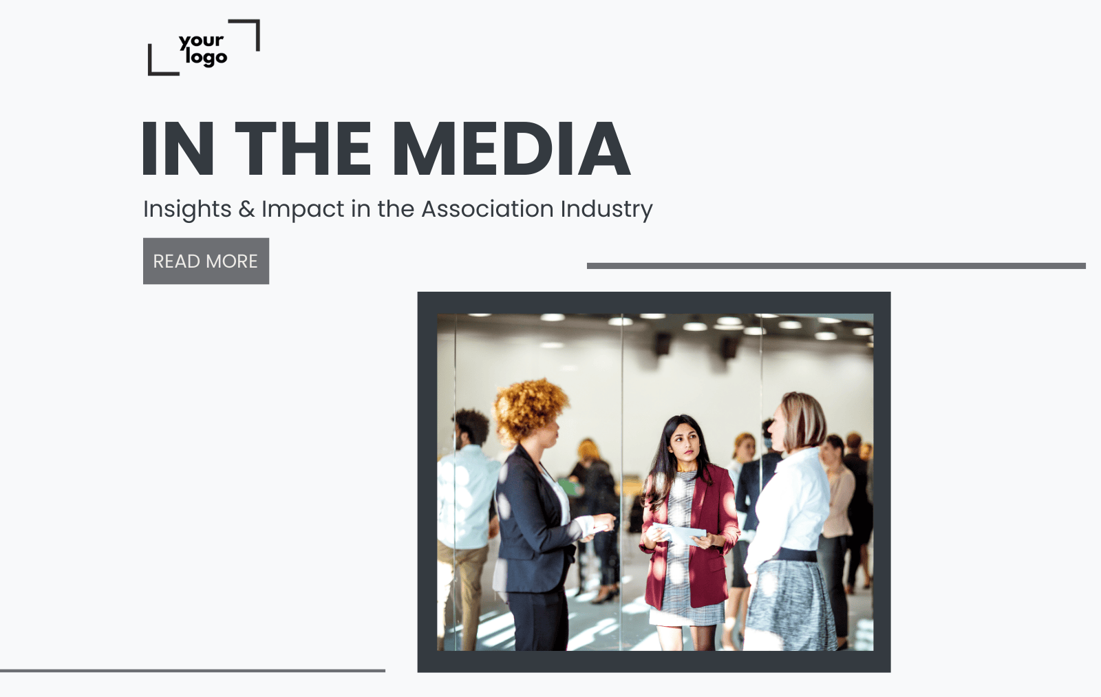 Social Media Blog and News Templates for Associations