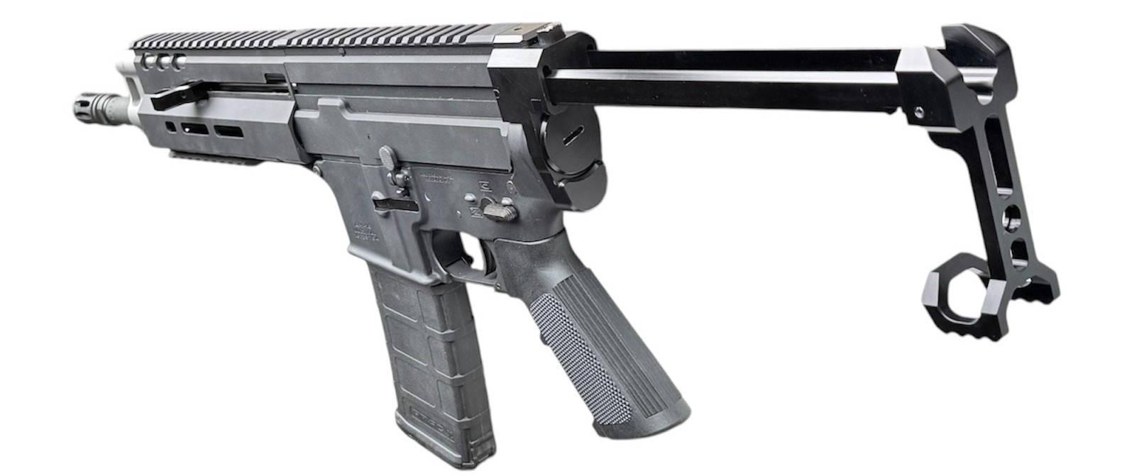 Blecher ISO BRACE for AR Pistol Upper Receiver