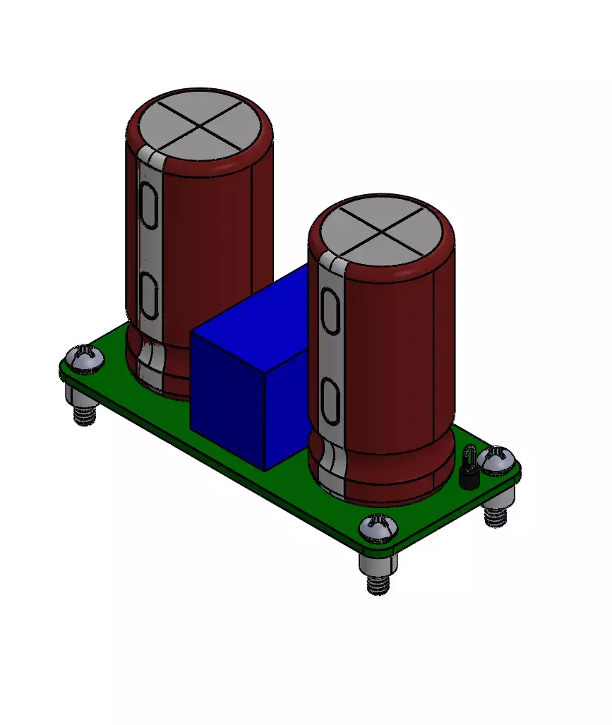 PEModule PLUGY Capacitor 3D Model