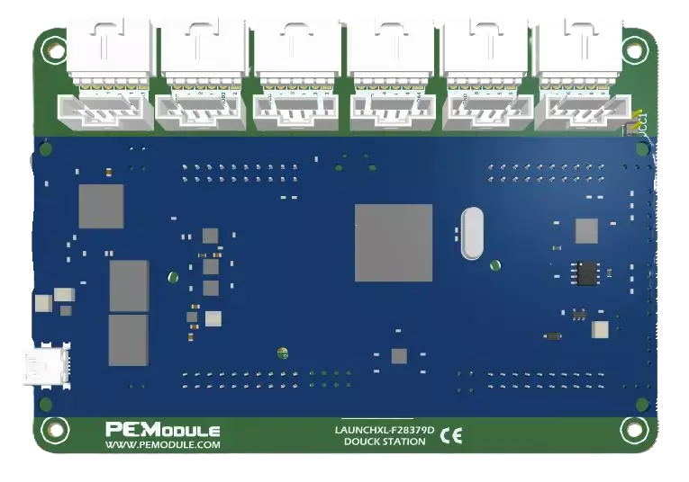 PLUGY SYSTEM | TI LAUNCHXL INTERFACE BOARD  MODEL2 plan
