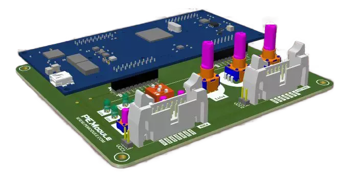 PLUGY SYSTEM | TI LAUNCHXL INTERFACE BOARD  MODEL3