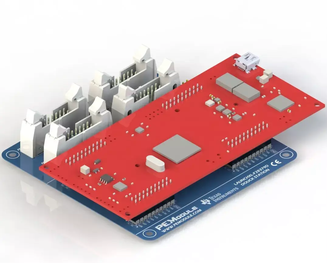 PLUGY SYSTEM | TI LAUNCHXL INTERFACE BOARD  MODEL1