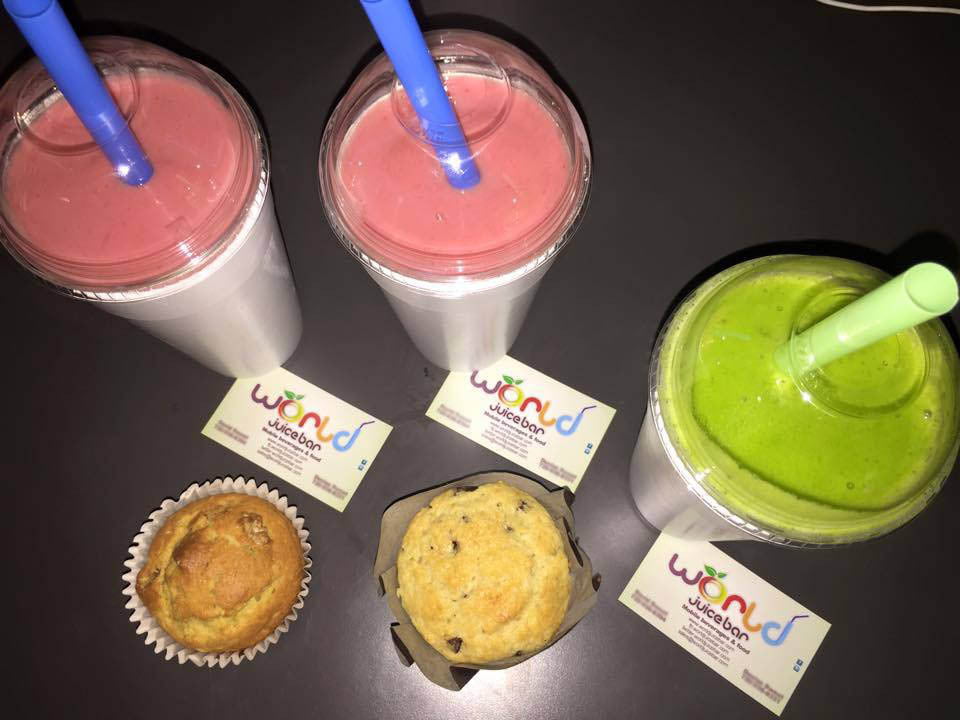 Smoothie delivery for your business meeting