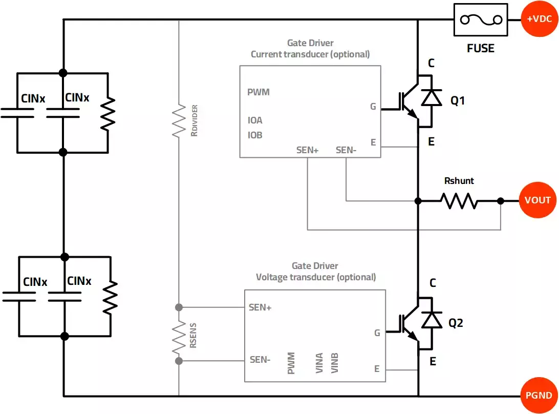 LEG Inverter Schematic