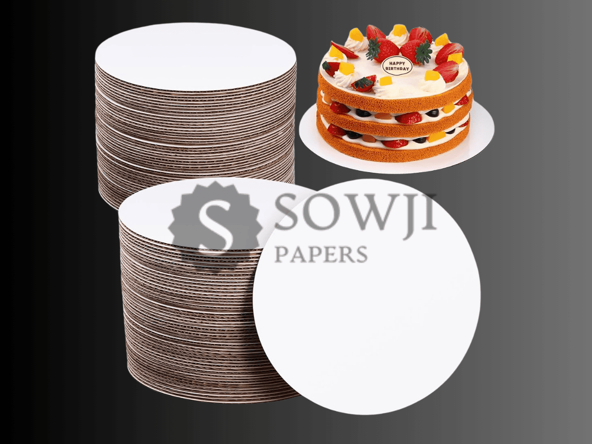 Heavy-Duty Laminated Cake Boards for Bakeries and Catering Service