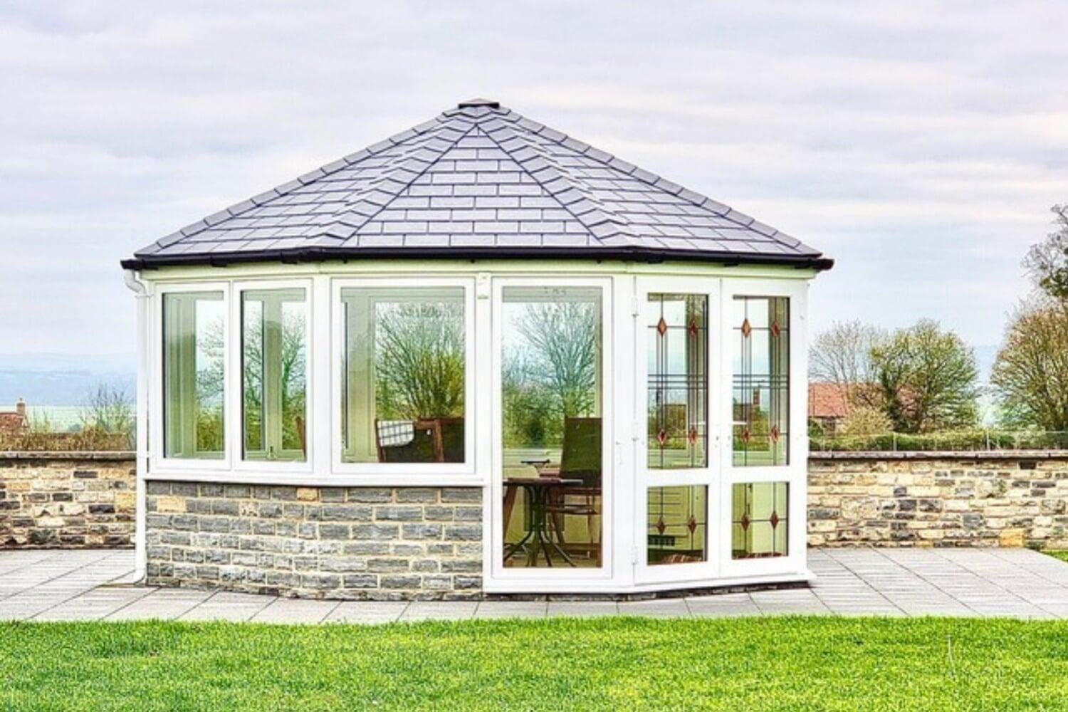 Leka - Slate Tiled Conservatory - Gazebo