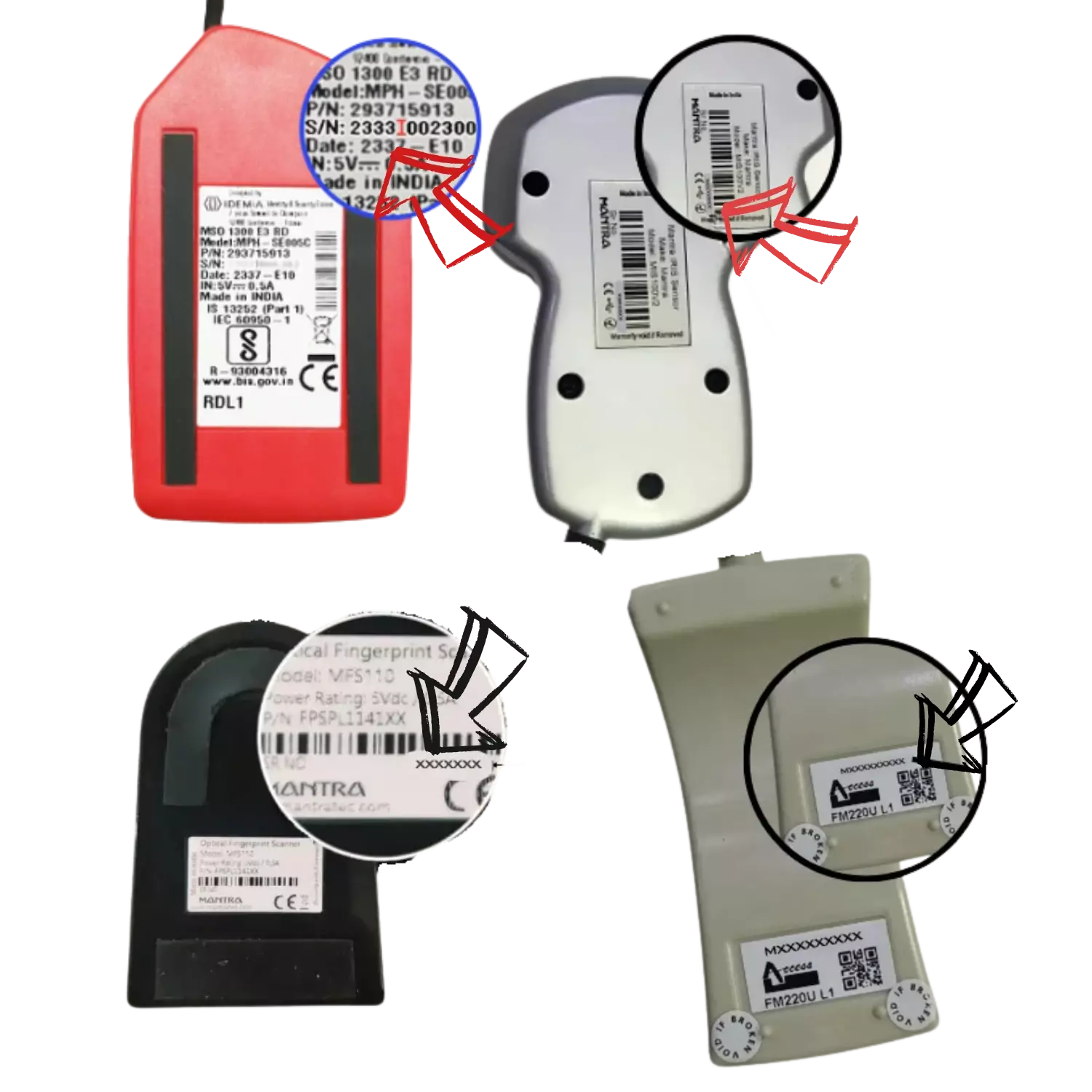 Online RD Service - L1 - Morpho, Mantra, Startek