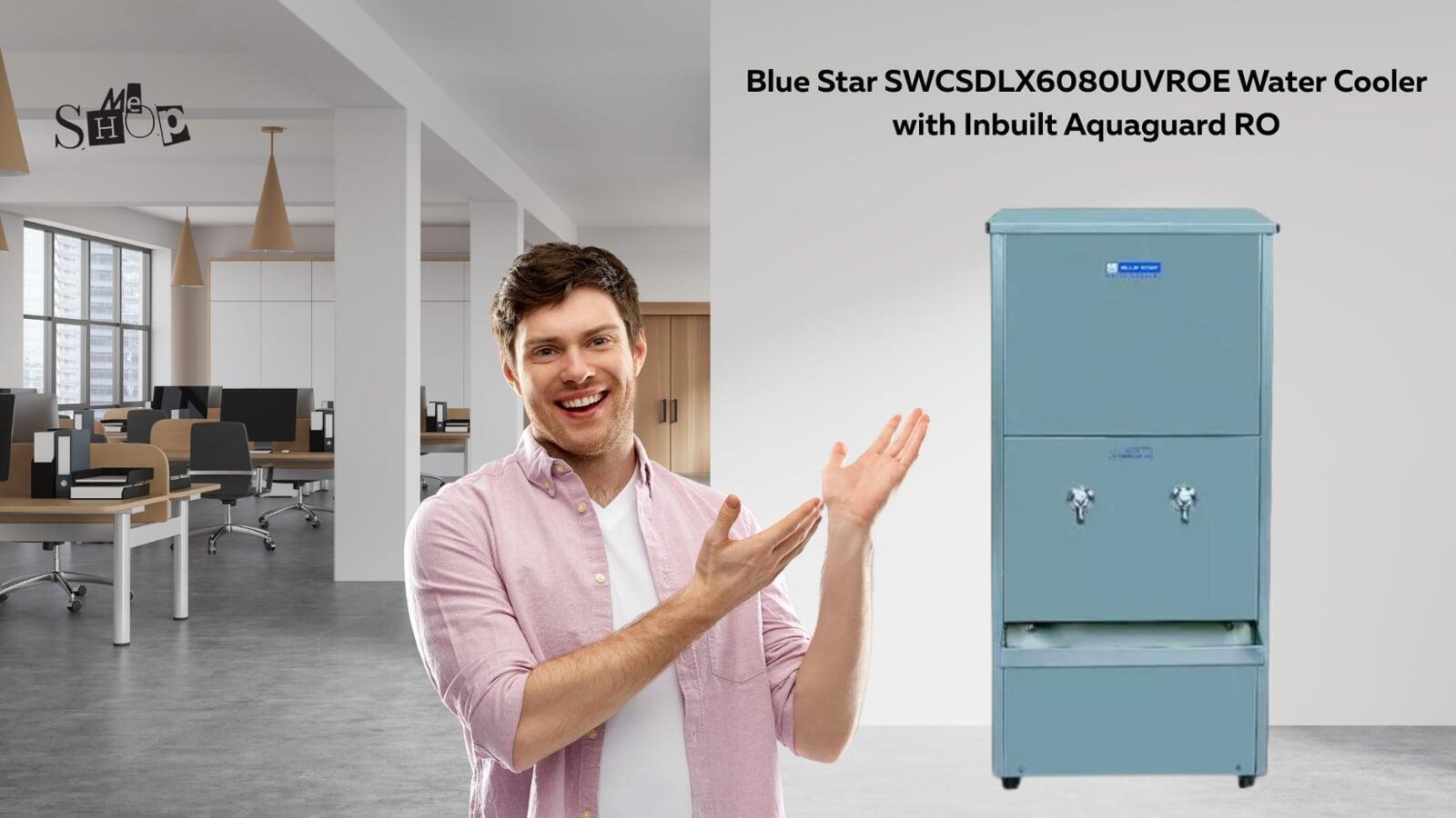 Blue Star SWCSDLX6080UVROE: 80 Ltr Commercial Water Cooler at Best Price