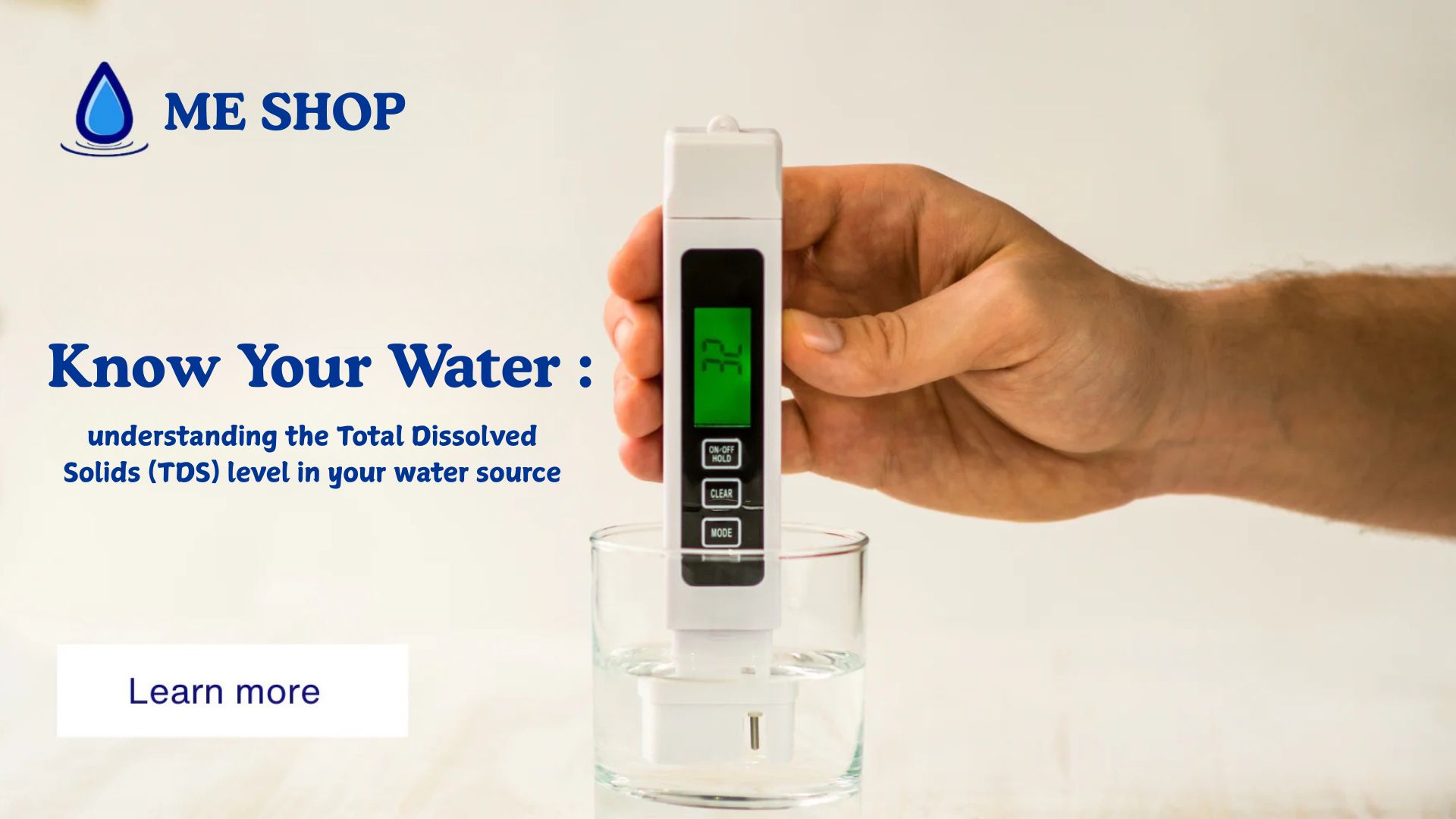 Step 1: Know Your Water