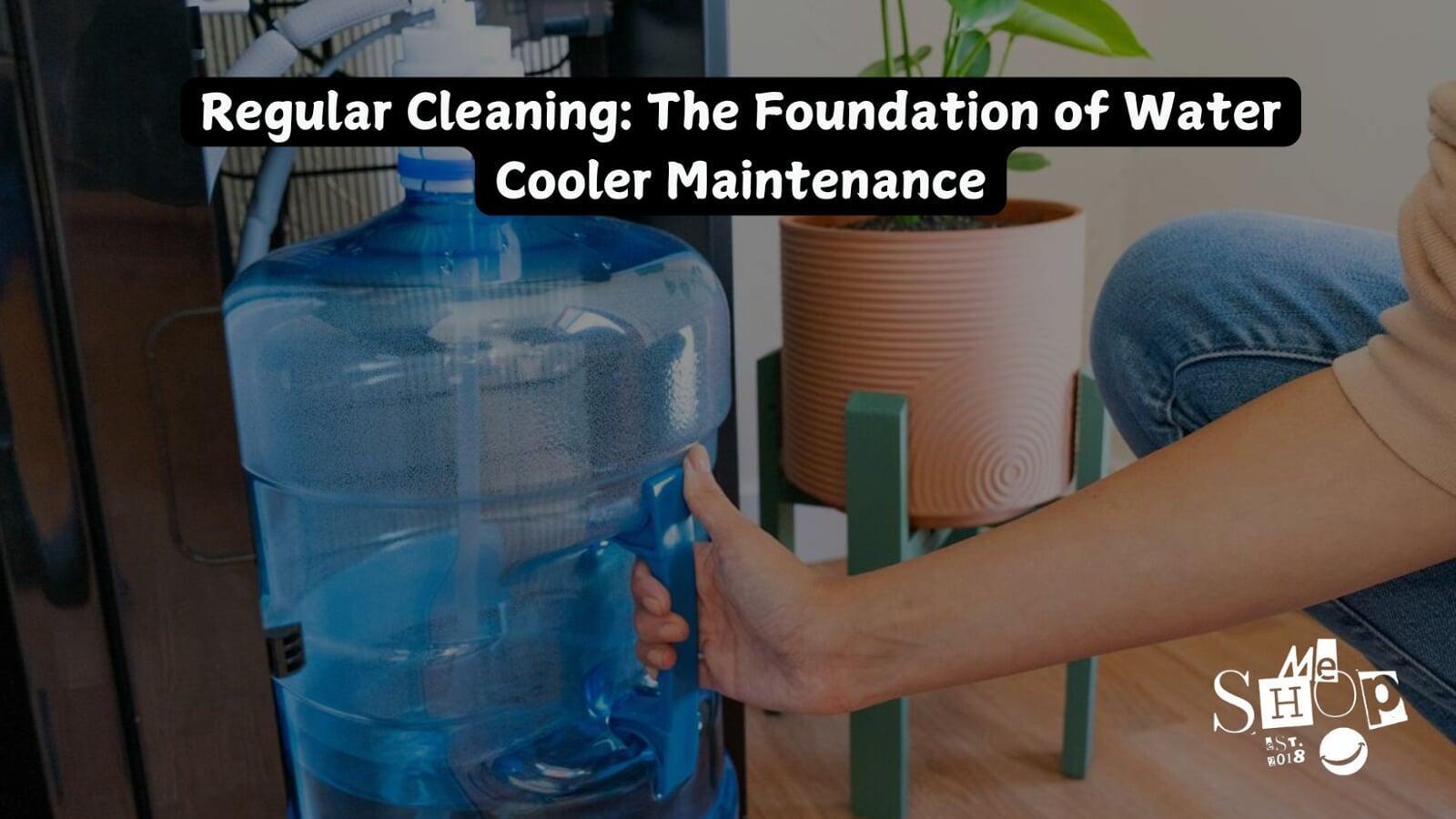 Regular Cleaning: The Foundation of Water Cooler Maintenance