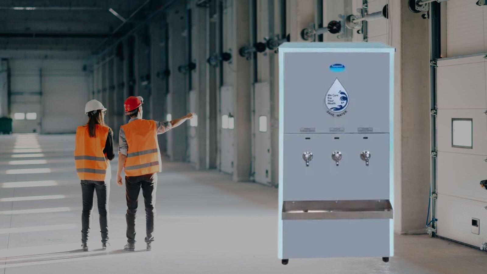 install Ro water cooler in your Industrial Area to serve clean and pure water.