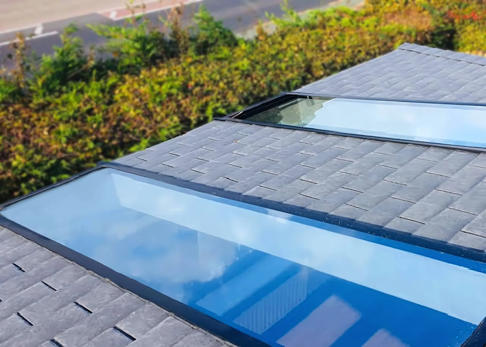 Leka - Slate Tiled Conservatory - Glass Skylite