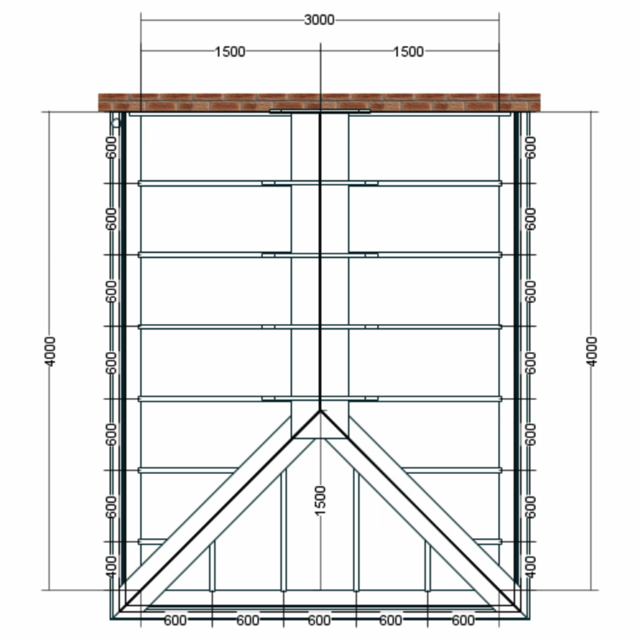 Roof Rafter Plan