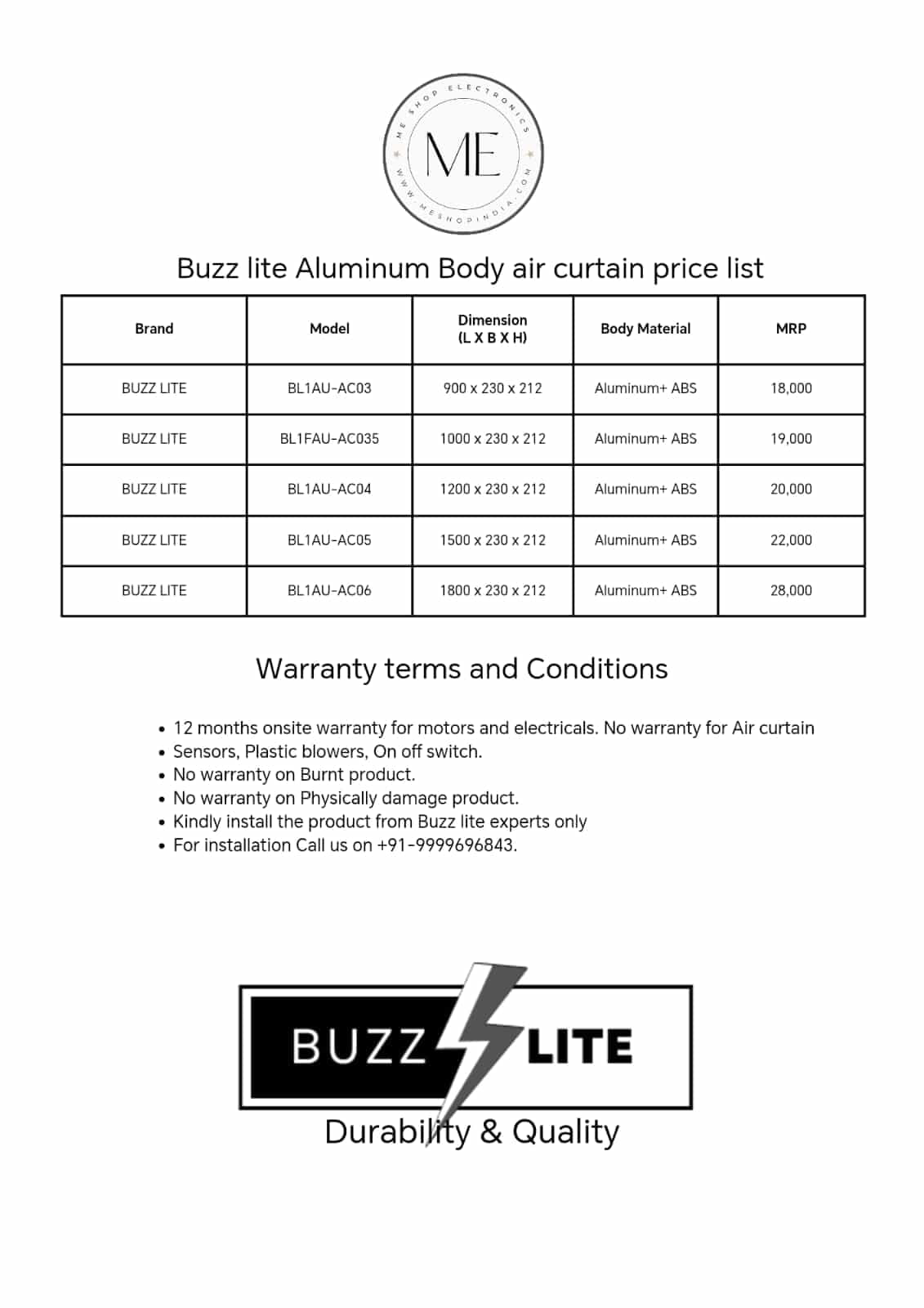 air curtain installation guide