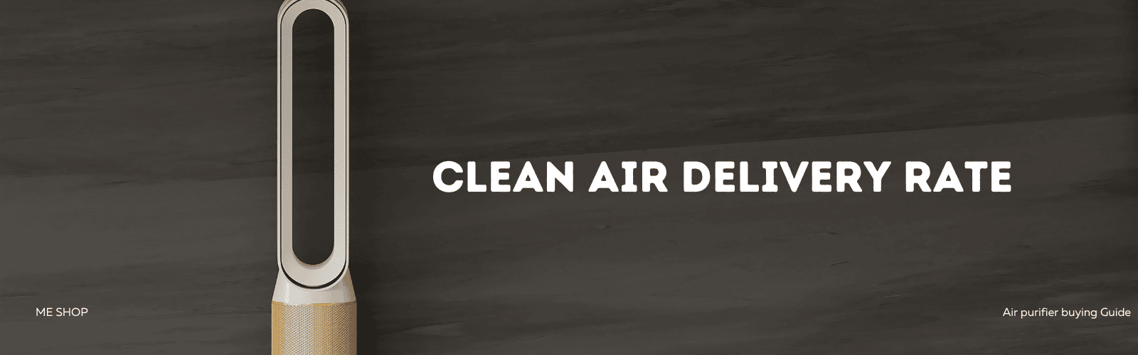 What is Clean air delivery rate or CADR