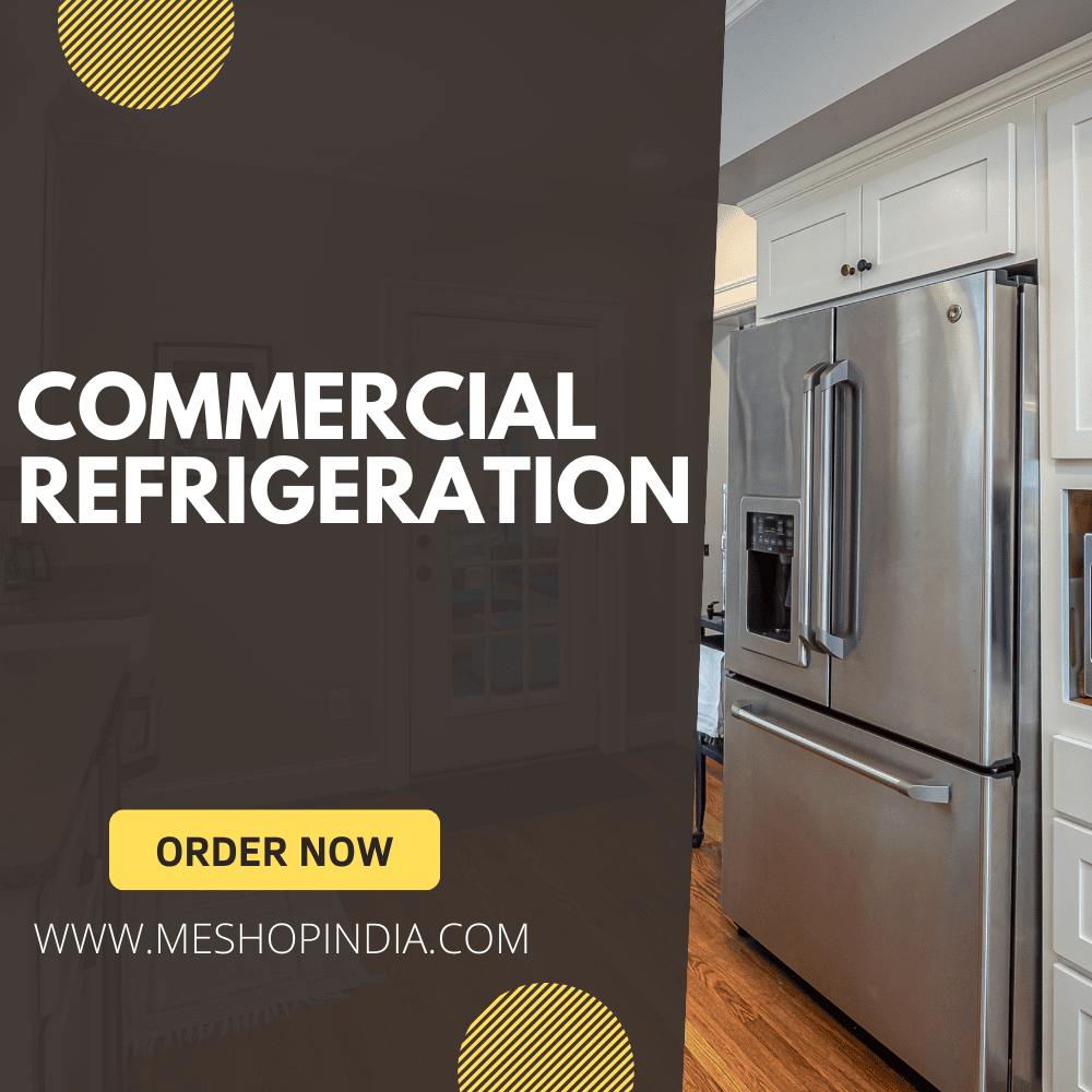 Commercial glass door refrigerator