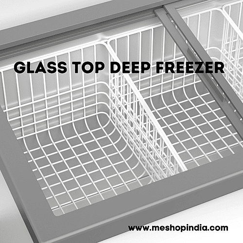 Glass Display Deep Freezer