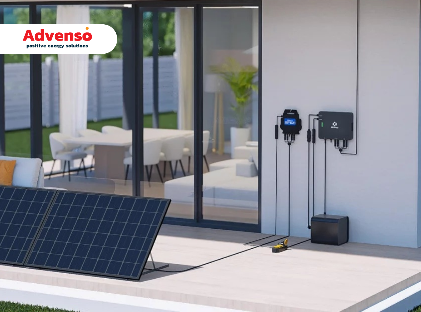2 Stekkerpanelen + Thuisbatterij
