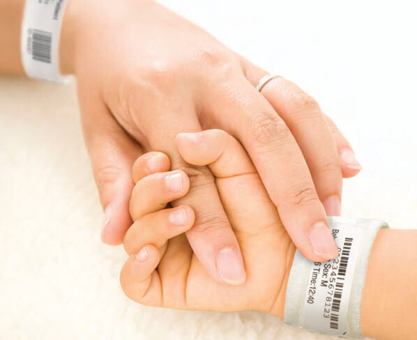 Zebra Labour, Delivery and Pediatric Wristbands Zebra Labour, Delivery and Pediatric Wristbands