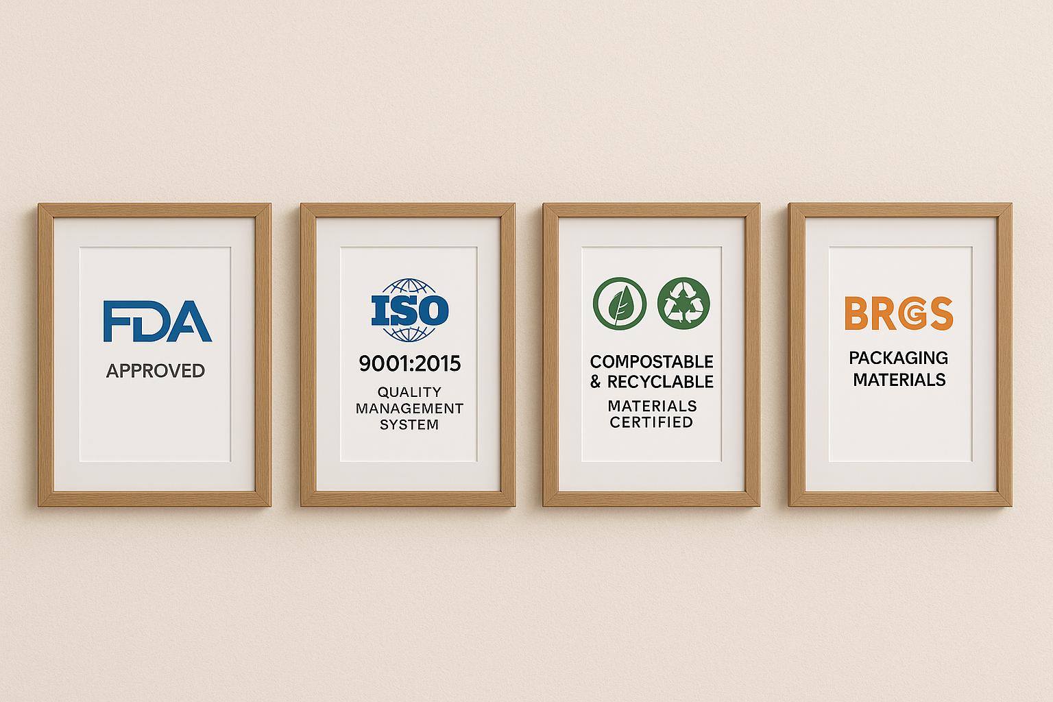 Certifications | Tops Packaging Solutions