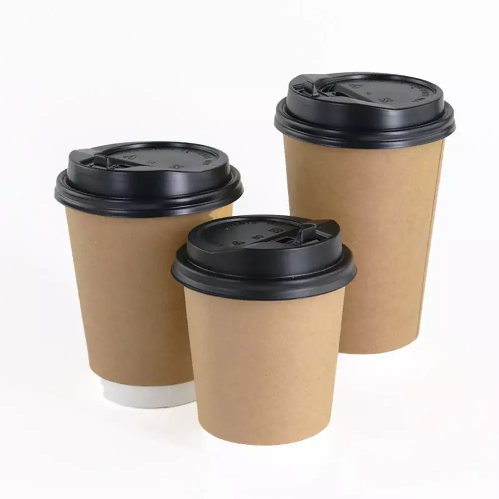 Kraft Coffee Cups