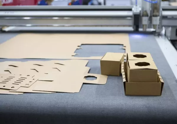 Kraft Punch Boards with Eco-Friendly Finish for Retail Use