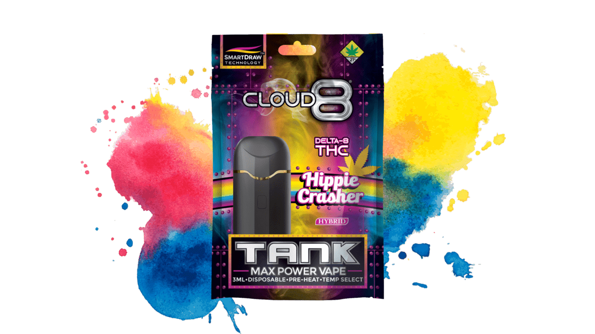 Hippie Crasher Tank Paint Splatter