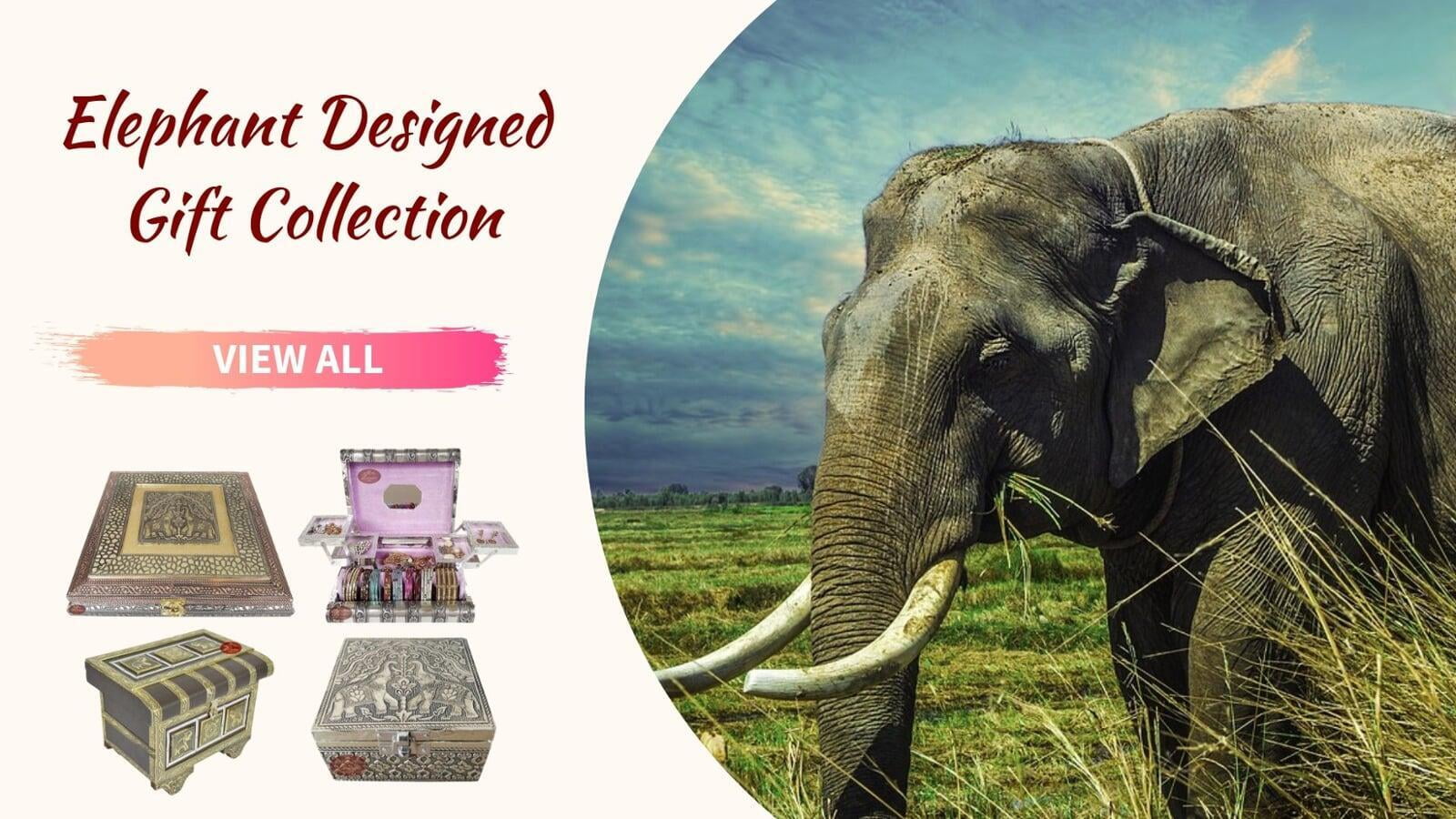 Elephant Designed Gift Collection