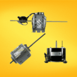Motor de doble flecha con eje dual, optimizado para operaciones de alta carga y constante funcionamiento.