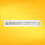 Una rejilla perimetral, utilizada en sistemas de ventilación para la distribución del aire a lo largo de las paredes, proporcionando un flujo de aire eficiente en toda el área