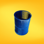 Turbina de alto rendimiento para generación de energía eólica, resistente y de fácil mantenimiento.