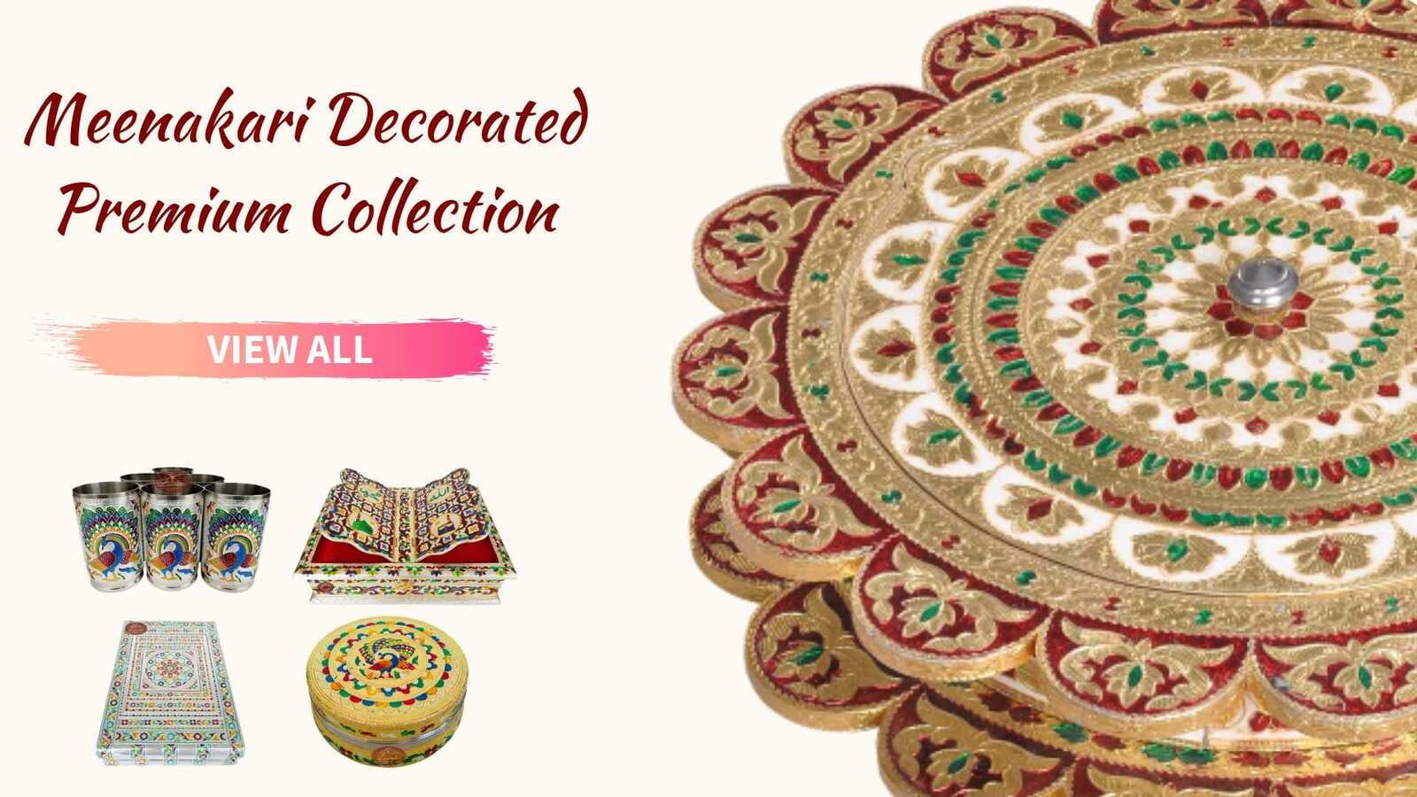 Meenakari Decorated Premium Collection