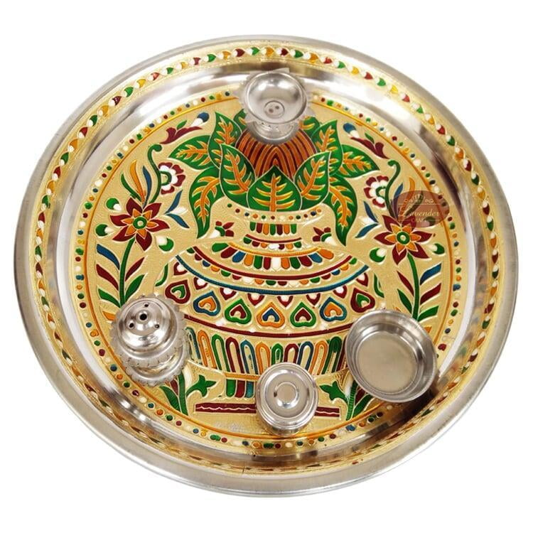 Wooden / Puja Thali